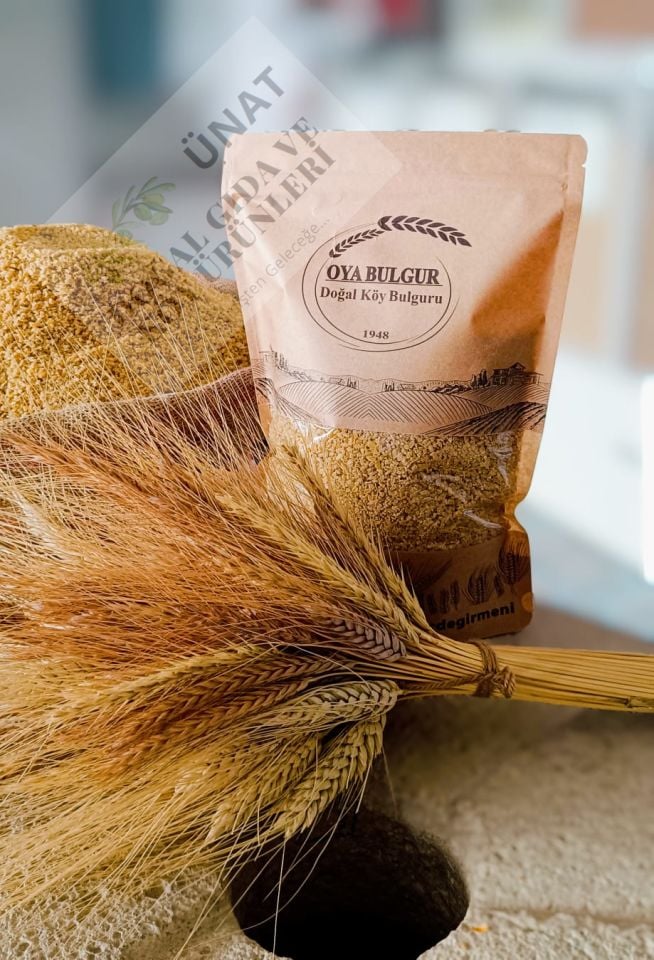 Konya Ovasından Organik Köy Bulguru 1 Kg
